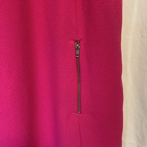 One ❤️ Clothing Hot Pink Seath dress zipper pockets and back Medium Barbiecore - Picture 5 of 7